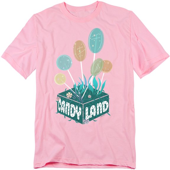 Candy Land T-Shirt Isometric Lollipop Block Unisex Graphic Tee For Men & Women