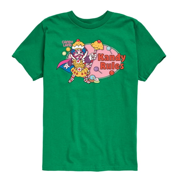 Candy Land - King Kandy - Boy's Toddler And Youth Short Sleeve T-Shirt