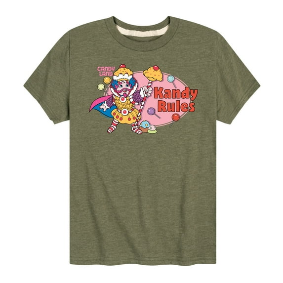 Candy Land - King Kandy - Boy's Toddler And Youth Short Sleeve T-Shirt