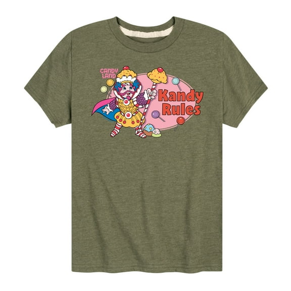 Candy Land - King Kandy - Boy's Toddler And Youth Short Sleeve T-Shirt