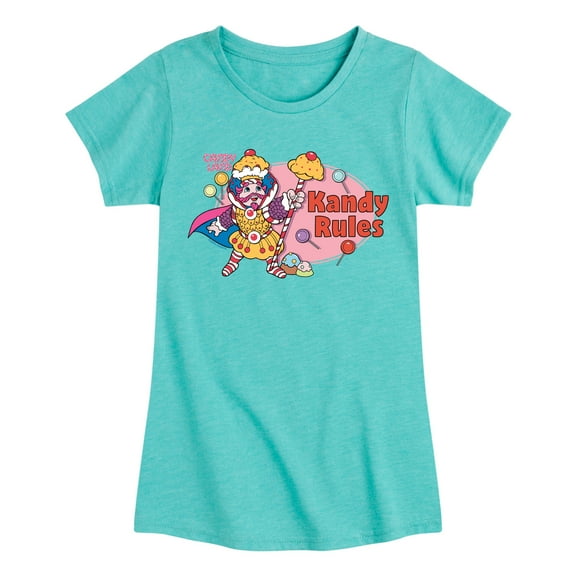 Candy Land - King Kandy - Girls Fitted Short Sleeve T-Shirt