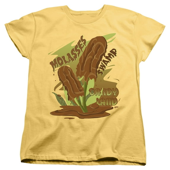 Candy Land Melting Molasses Popsicle V2 S/S Women's T-Shirt Banana