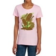 thumbnail image 1 of Candy Land Melting Molasses Popsicle V2 Women's T Shirt, Pink, Large, 1 of 6