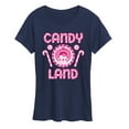thumbnail image 1 of Candy Land - Mr Mint Candy Land - Women's Short Sleeve Graphic T-Shirt, 1 of 5