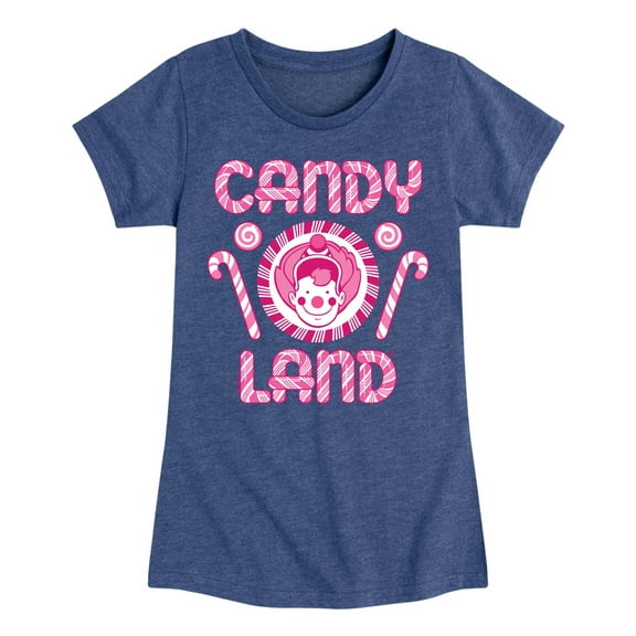 Candy Land - Mr Mint - Girls Fitted Short Sleeve T-Shirt