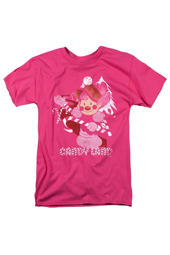 Candy Land Mr Mint S/S Adult 18/1 T-Shirt Hot Pink