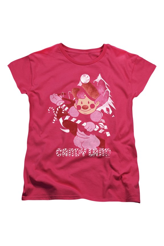 Candy Land Mr Mint S/S Women's T-Shirt Hot Pink