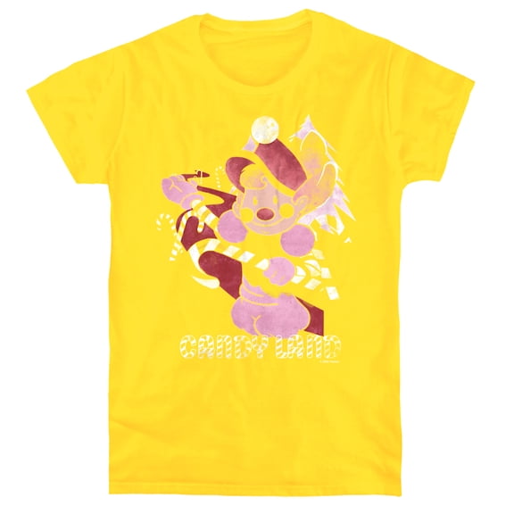 Candy Land Mr Mint Women's T Shirt, Yellow, Small