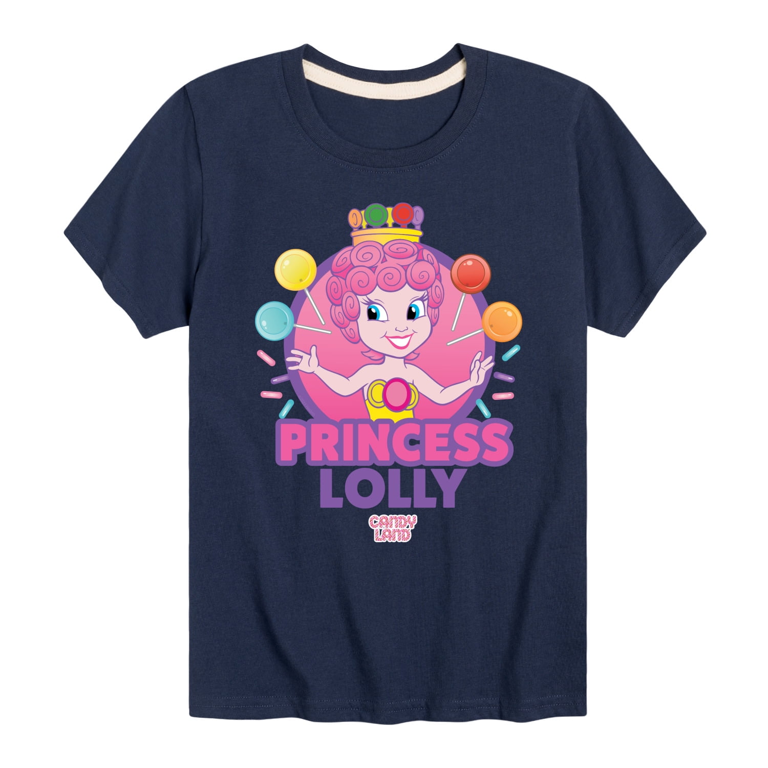 Candy Land Princess Lolly Boy's Toddler And Youth Short Sleeve T