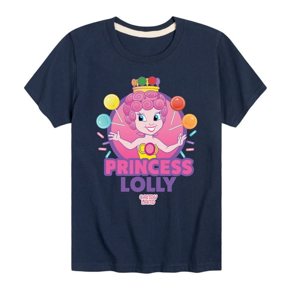 Candy Land - Princess Lolly - Boy's Toddler And Youth Short Sleeve T-Shirt
