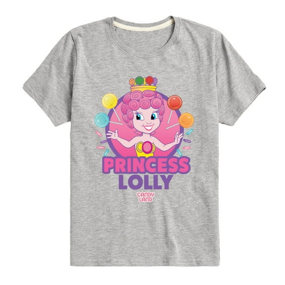Candy Land - Princess Lolly - Boy's Toddler And Youth Short Sleeve T-Shirt