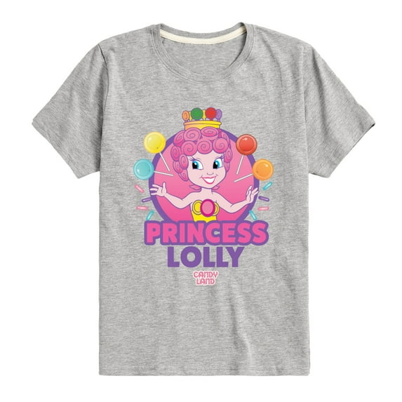 Candy Land - Princess Lolly - Boy's Toddler And Youth Short Sleeve T-Shirt