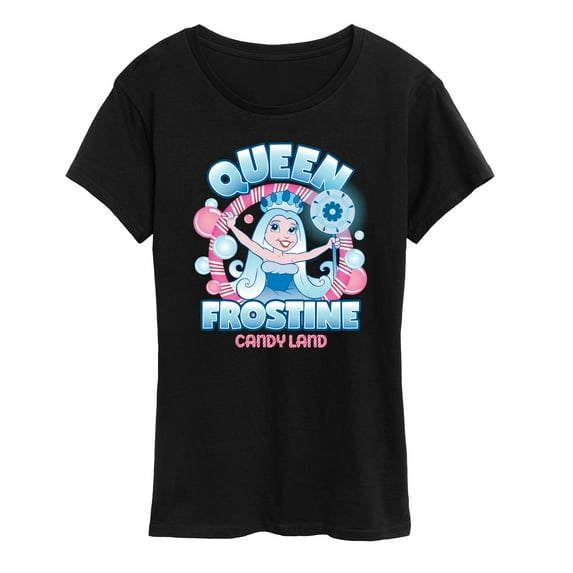 Candy Land - Queen Frostine - Women's Short Sleeve Graphic T-Shirt