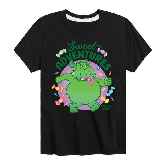 Candy Land - Sweet Adventures Plumpy - Boy's Toddler And Youth Short Sleeve T-Shirt