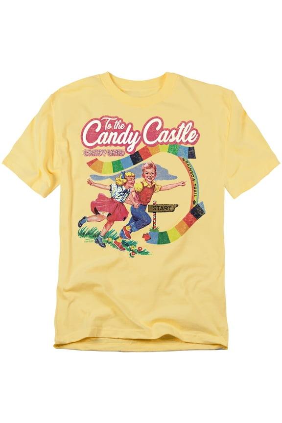 T-Shirt To The Candy Castle Unisex Graphic Tee For Men & Women Banana 