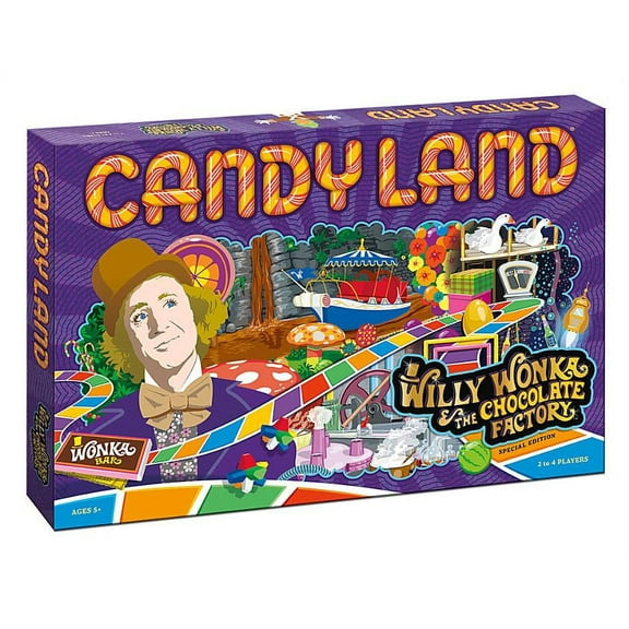 Candy Land: Willy Wonka & The Chocolate Factory Game