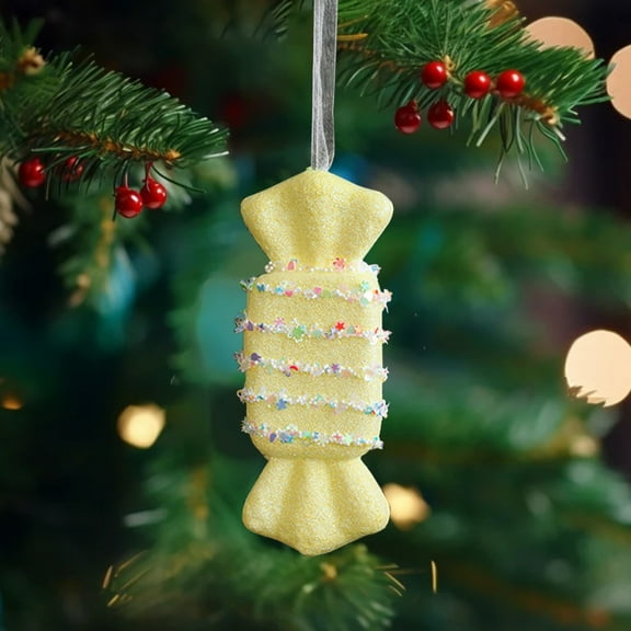 Candy Land Xmas Birthday Party Wedding Suppiles Decoration, Hanging Candy Cane Christmas Tree Decor, Christmas Decorative Hanging Ornaments Crafts