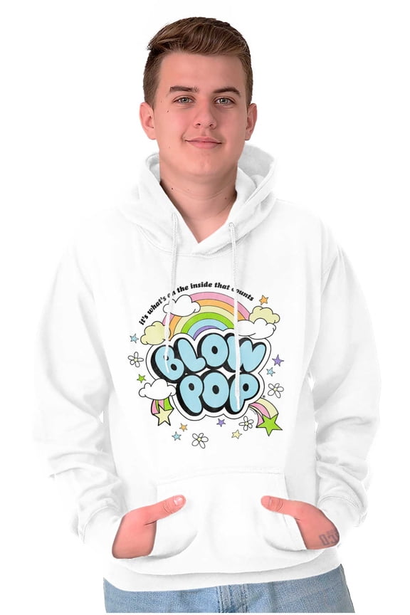 Candy Logo Whats On The Inside Hoodie Sweatshirt Women Men Brisco Brands S