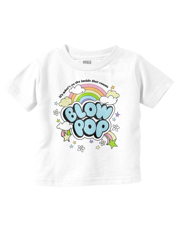 Candy Logo Whats On The Inside Toddler Boy Girl T Shirt Infant Toddler Brisco Brands 24M