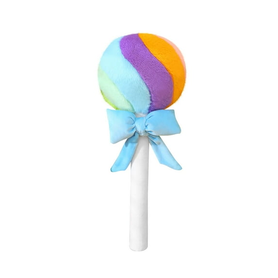 Candy Lollipop Shape Plush Pillow, Soft PP Cotton Cushion, Decorative for Bedroom, Living Room, Kids & Gift
