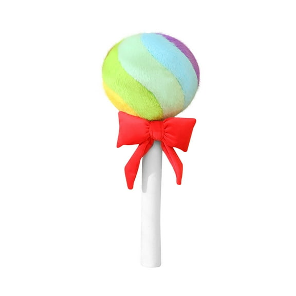 Candy Lollipop Shaped Plush Pillow Candy Lollipop Pillow Cute Throw Cushion for Sofa Bedroom Living Roomâ¦