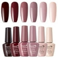 thumbnail image 1 of Candy Lover Gel Nail Polish Set, 6 Nudes Milky Colors Gel Polish, Soak Off UV LED Nail Polish Home Salon Nail Art Manicure Gift Set for Girls Women, 1 of 8