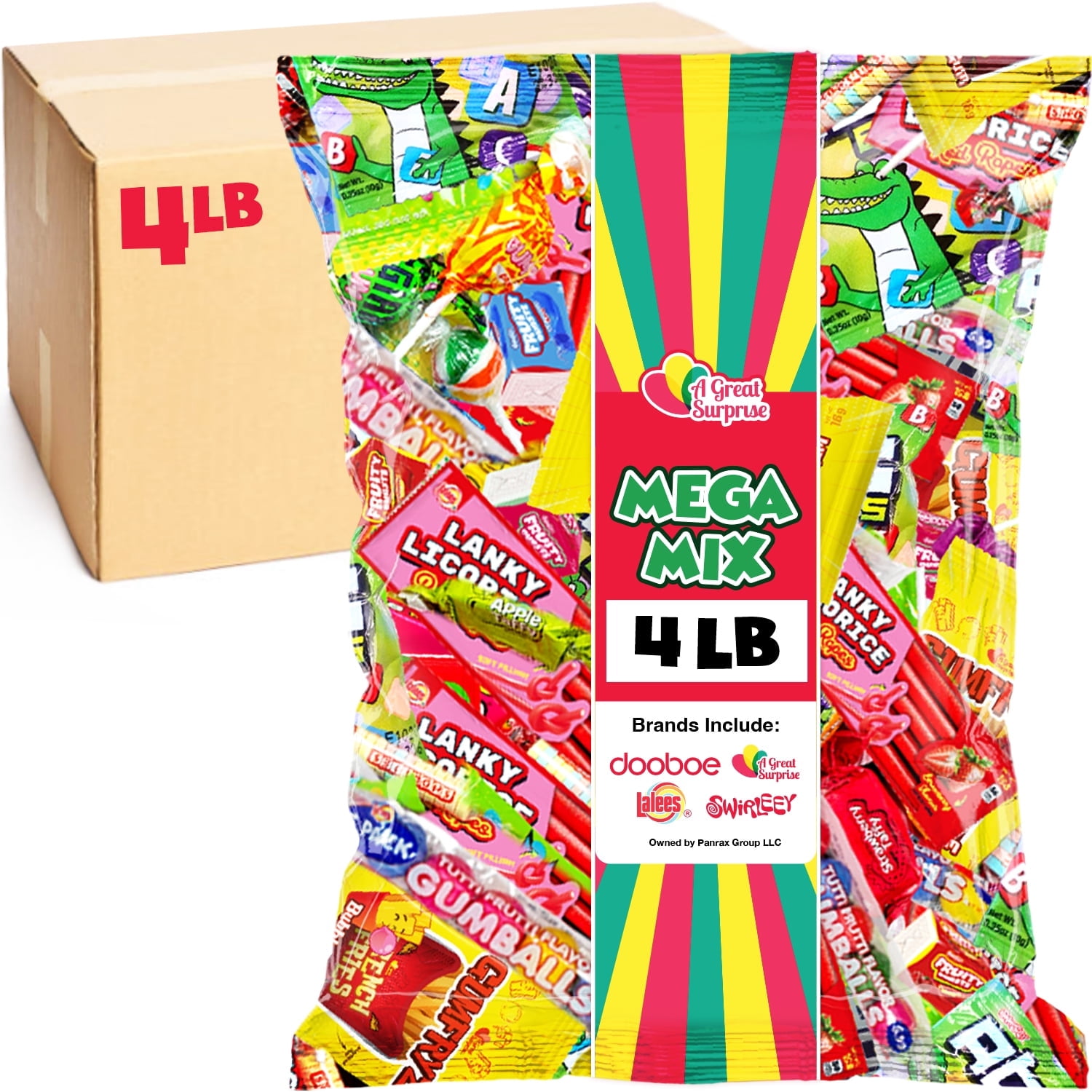 A Great Surprise, 4 Pounds Candy Mix, Assorted Bulk Candies