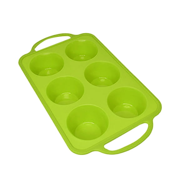 Candy Molds, Chocolate Molds, Nonstick Silicone Baking Pan for Cakes, Bread, Pies, Soap Making, 6-Cavity