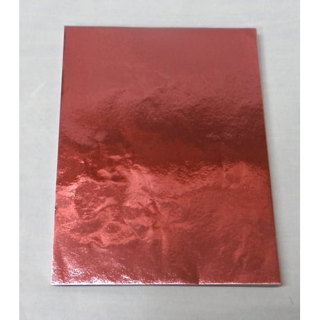 Candy Molds N More 5/5 x 7/25 inch Pink Confectionery Foil Wrappers, 500 Sheets