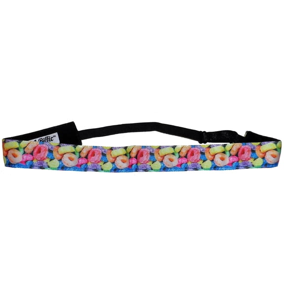 Candy No Slip Adjustable Headband (Loop Cereal)