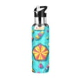 thumbnail image 1 of Candy Pattern Design 600ml Double Walled Stainless Steel LeakProof Sports Bottle Thermo 8h, 1 of 9