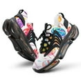 thumbnail image 1 of Candy Pattern Rainbow Lollipop Walking Shoes for Men Woman Lightweight Tennis Fashion Elastic Sports Shoes Cushion Basketball Shoes, 1 of 7