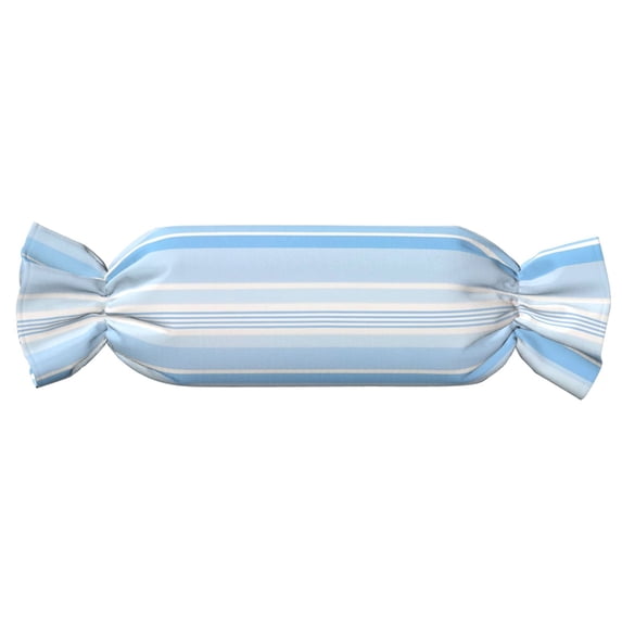 Candy Pillow With Pillow Core 24.6×9.8in Durable Cord Opening And Closing Design Waterproof And Easy To Install Light Blue Stripe_3