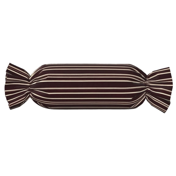 Candy Pillow With Pillow Core 24.69.8in Durable Cord Opening And Closing Design Waterproof And Easy To Install Maroon Stripe_1