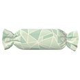 thumbnail image 1 of Candy Pillow With Pillow Core 24.6×9.8in Durable Cord Opening And Closing Design Waterproof And Easy To Install Palegreen Geometric Lines_1, 1 of 8