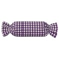thumbnail image 1 of Candy Pillow With Pillow Core 24.6×9.8in Durable Cord Opening And Closing Design Waterproof And Easy To Install Violet Retro Houndstooth_2, 1 of 8