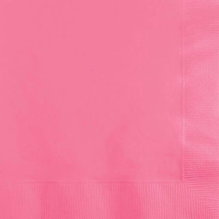 Candy Pink Beverage Napkins (16ct)