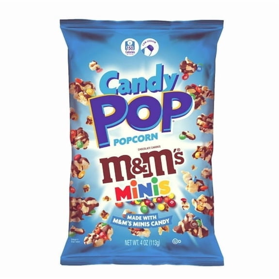 Candy Pop M&M Popcorn, 4 oz. - 2 Pack
