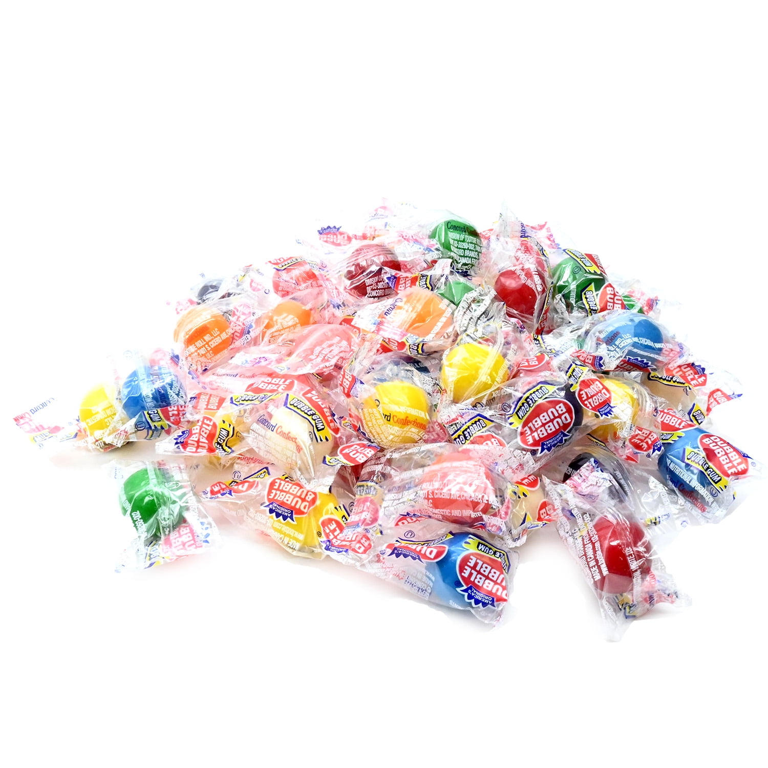 Candy Retailer 1 Inch Gumballs (1 Lb, Assorted Wrapped)