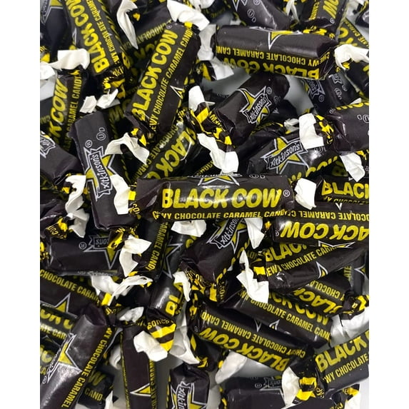 Candy Retailer Black Cow Chocolate Caramel Candy 5 Lb