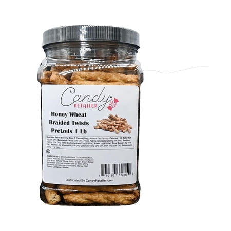 Candy Retailer Braided Twists Pretzels 1 Lb