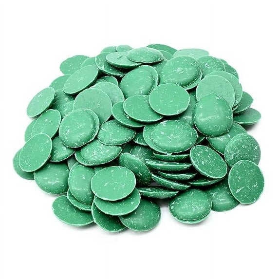 Candy Retailer Candy Melting Wafers Dark Green 2 Lb