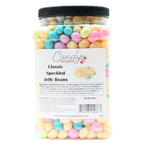 Candy Retailer Classic Jelly Beans Speckled 5 Pounds