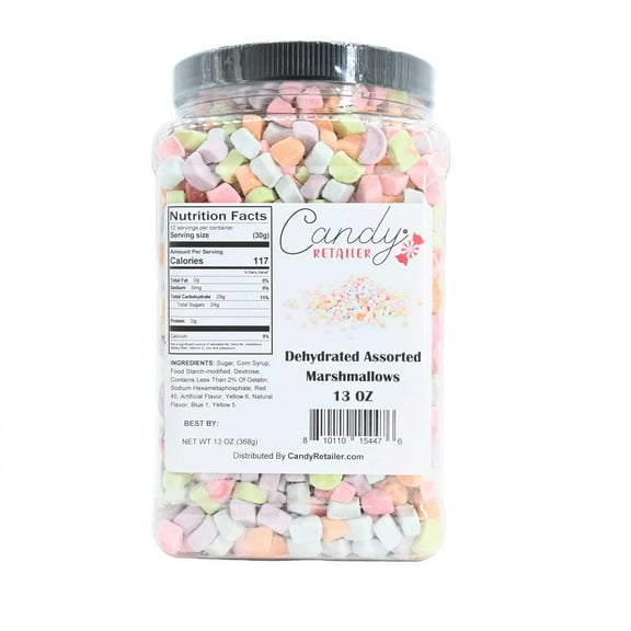 Candy Retailer Dehydrated Marshmallows (Assorted, 13 Ounce)