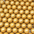 thumbnail image 1 of Candy Retailer Gumballs - Great For Parties or Gumball Machines - 2lb Bag (Large 1", Gold), 1 of 2