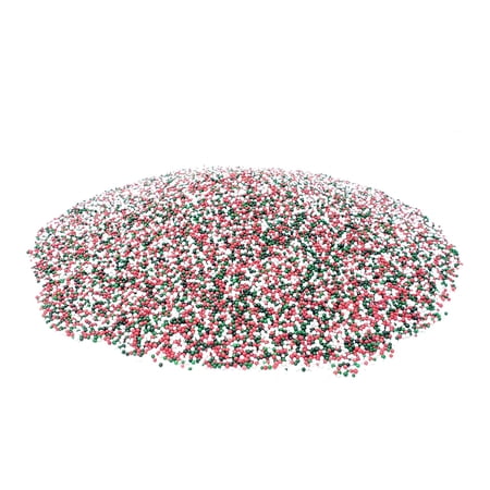 Candy Retailer Jingle Mix Christmas Cupcake Sprinkles Nonpareils 4oz
