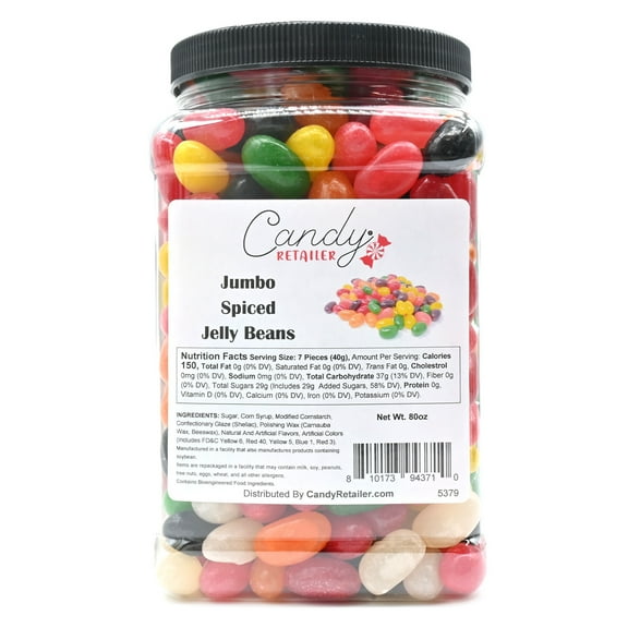 Candy Retailer Jumbo Jelly Beans (Spiced, 5 Lb)