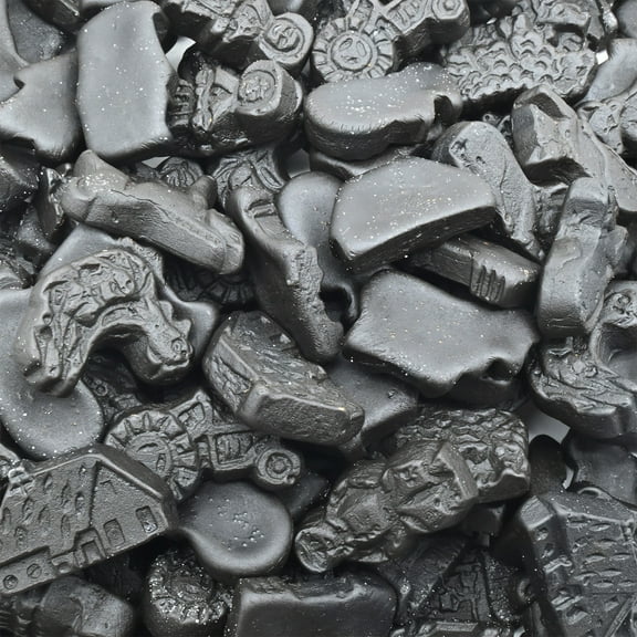 Candy Retailer Licorice Black Semi Firm Salt Farm 1 lb