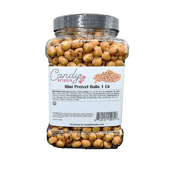 Candy Retailer Mini Pretzel Balls 1 Lb