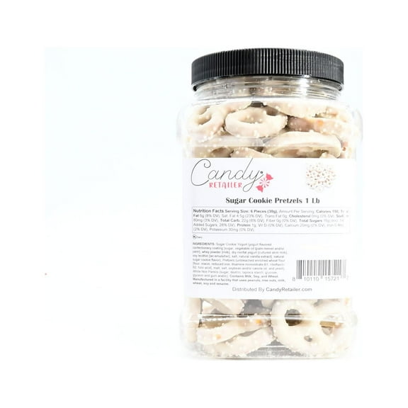 Candy Retailer Sugar Cookie Pretzels 1 Lb